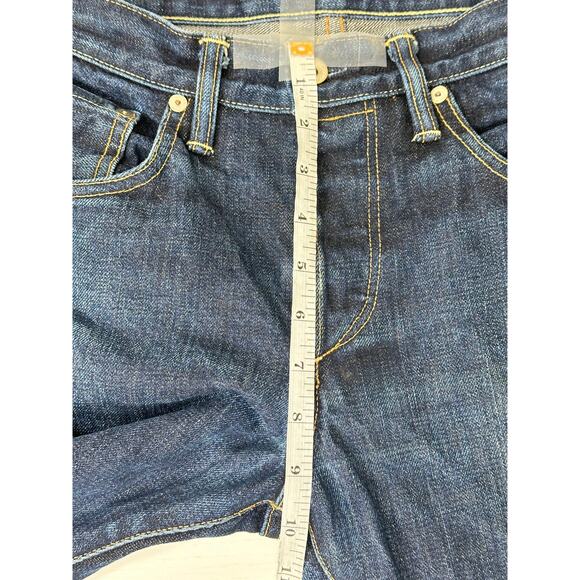 Cop.Copine Jean Blue Dark Wash Straight Leg Western Casual Normcore Size 30 - Picture 10 of 12